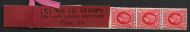 1d Photogravure Coil Leader - with 3 stamps attached (X 960) UNMOUNTED MINT