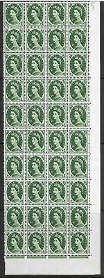 S127 9d Wilding Multi Crowns on White variety - Frame Break UNMOUNTED MINT