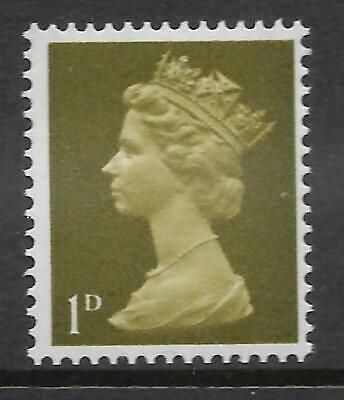 Sg 724b U2b 1d Pre-decimal Machin - on uncoated paper UNMOUNTED MINT