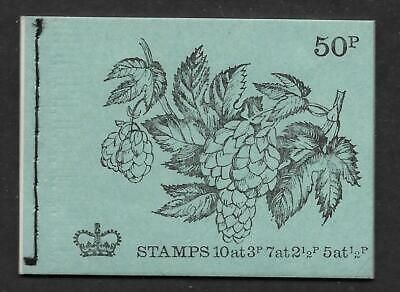 DT4 Nov 1971 British Flowers #4 50p Stitched Booklet - complete