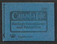 DP4 Sept 1974 - Canada Life 35p Stitched Booklet Complete