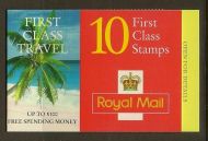 HD43 1997 Holiday 10 x 1st Class NVI Booklet - complete - Cylinder B14