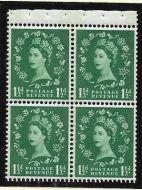 SB74 Wilding booklet pane Blue Phosphor perf type AP UNMOUNTED MNT MNH