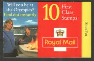 HD31 1996 Shot Put 10 x 1st Class NVI Booklet - complete - no Cylinder