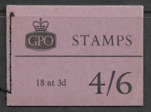 L24p 4 6 Wilding GPO booklet - Feb 1961 - good perfs UNMOUNTED MINT