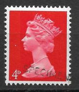 Sg 734s 4d Pre-decimal Machin with SPECIMEN overprint - UNMOUNTED MINT MNH