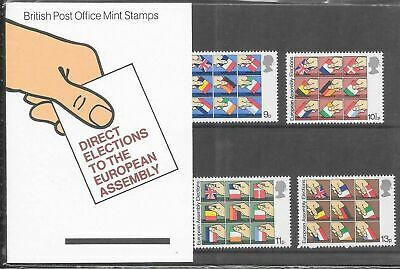 1979 Elections European Assembly Presentation pack UNMOUNTED MINT
