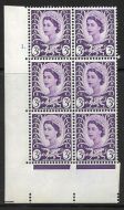 Sg XW1 3d Wales Cream Cyl 1 Dot perf A(E I) UNMOUNTED MINT