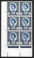 Sg XW10 5d Wales 2 x 9.5mm Cyl 2 Dot perf A(E I) UNMOUNTED MINT