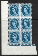 10d Wilding Tudor Wmk Cylinder 1 No Dot perf type A(E I) UNMOUNTED MINT