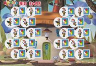  LS63 GB 2009 Noddy and Friends - Big Ears Smiler sheet UNMOUNTED MINT