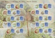 LS60 GB 2009 Beatrix Potter - Hello Jeremy Fisher Smiler sheet UNMOUNTED MINT