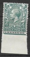 N23(3) 4d Deep Grey Green Royal Cypher UNMOUNTED MINT MNH