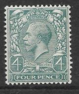 N23(2) 4d Pale Grey Green Royal Cypher UNMOUNTED MINT