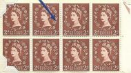 S38q 2d Wilding listed variety - white spot by Thistle retouched UNMOUNTED MINT