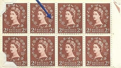 S38q 2d Wilding listed variety - white spot by Thistle retouched UNMOUNTED MINT
