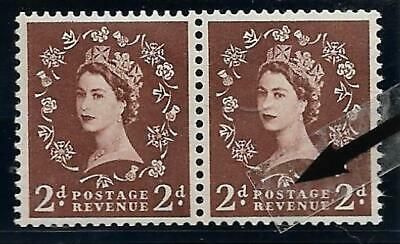 S36g 2d Wilding Tudor Crown with variety - extra leg to R UNMOUNTED MINT/MNH