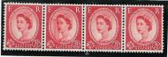 S52 2½d Wilding Edward Crown with Dr Blade flaw UNMOUNTED MINT