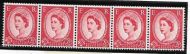 S56bb 2½d Wilding Multi Crown listed variety - Frame retouch UNMOUNTED MINT