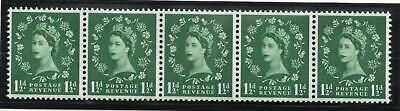 S27 Sideways Wilding Edward Graphite Coil strip UNMOUNTED MINT