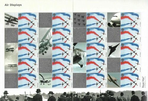 LS47 GB 2008 Air Displays Smiler sheet UNMOUNTED MINT MNH
