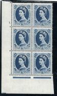 S150a+b 1 6 Wilding Tudor Wmk Cylinder 1 Dot perf type A(E I) UNMOUNTED MINT