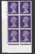 Pre-decimal Machin 3d PVA CB Head A Perf A Cylinder 4 Dot  - MNH