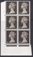 Pre-decimal Machin 4d PVA 2B Head B Perf A Cylinder 14 Dot