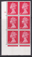 Pre-decimal Machin 4d Vermilion PVA CB Head A Perf A Cylinder 13 Dot - MNH