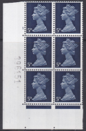 U21c 5d Pre-decimal Machin 2B head A perf A Cyl 1 No dot UNMOUNTED MINT