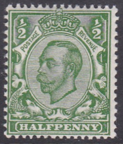 Spec N5(3) ½d Deep Green Downey Head UNMOUNTED MINT/MNH