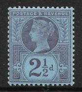 Sg 201 Spec K31(2) 2½d Purple on Blue paper Jubilee UNMOUNTED MINT