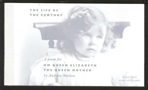 GB Prestige Booklet DX25 2000 Queen Mother booklet SUPER CONDITION