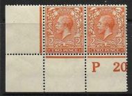 N19(5) 2d Orange Royal Cypher control P 20 perf UNMOUNTED MINT