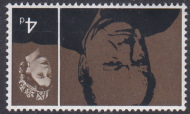 1965 Churchill 4d (Ord) Wmk inverted UNMOUNTED MINT MNH