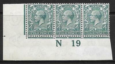 N23(5) 4d Pale Slate Green Royal Cypher control N19 UNMOUNTED MINT