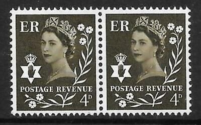 Sg XN8c 4d Northern Ireland with variety - flower flaw UNMOUNTED MINT