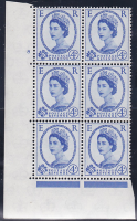 4d Wilding Multi Crown on White Cyl 8 No Dot perf A(E I) UNMOUNTED MINT MNH