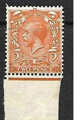 N36(2) 2d Deep Orange Block Cypher single UNMOUNTED MINT