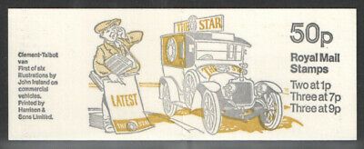 FB3a 1978 Clement-Talbot Royal Mail 50p Decimal Machin Folded Booklet