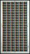 Sg665 1965 3d Salvation Army Centenary Cyl 2A2B1C1D1E no dot UNMOUNTED MINT