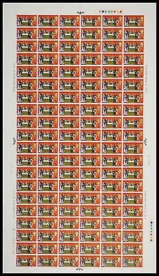 SG819 1970 General Anniversaries 5d No Dot Complete Sheet UNMOUNTED MINT