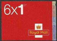 PM22 2010 Olympics Games no. 2 6 x 1st Self Adhesive Booklet - no Cylinder