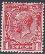 N16(5) 1d Brick Red Royal Cypher UNMOUNTED MINT