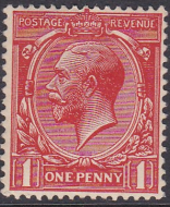 N16(14) 1d Scarlet Vermilion Royal Cypher UNMOUNTED MINT