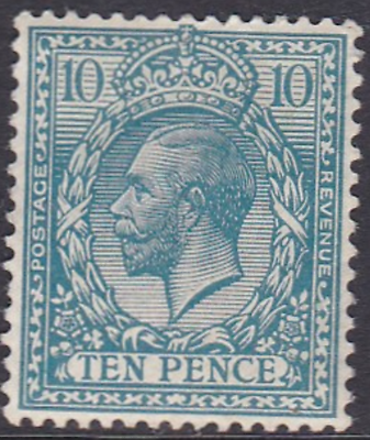 N31(3) 10d Deep Turquoise Blue Royal Cypher No Margin UNMOUNTED MINT MNH
