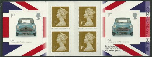 PM17 2009 Design Classics - mini 6 x 1st Self Adhesive Booklet  No Cylinder