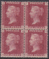 Sg43 1d plate 106 Block of four ALL UNMOUNTED MINT