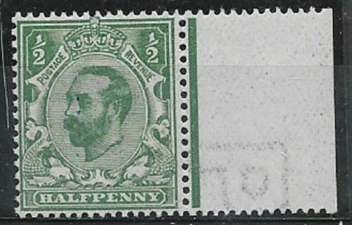Spec N1(4) ½d Bluish Green Downey Head with cert UNMOUNTED MINT MNH