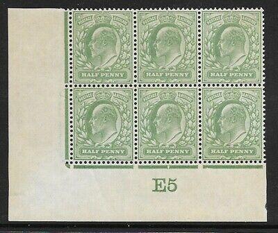 ½d Yellow-Green Control E5 (Co-Ex) perf type H1 plate 32 UNMOUNTED MINT